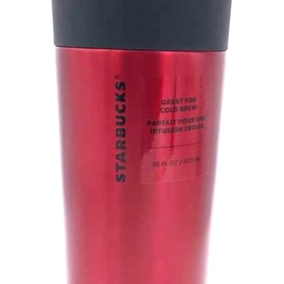 Starbucks Limited Release Candy Apple Red Stainless Steel Cold Brew Cup Tumbler - Picture 4 of 7